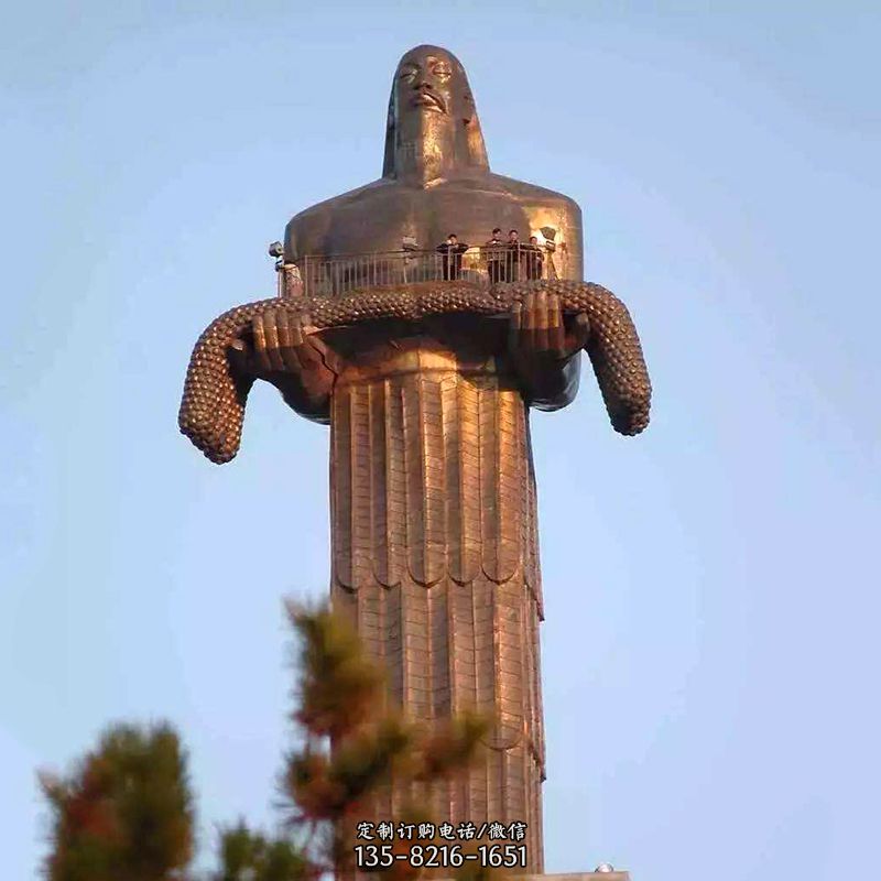 大型神农铜雕像 大型神农铜雕像
