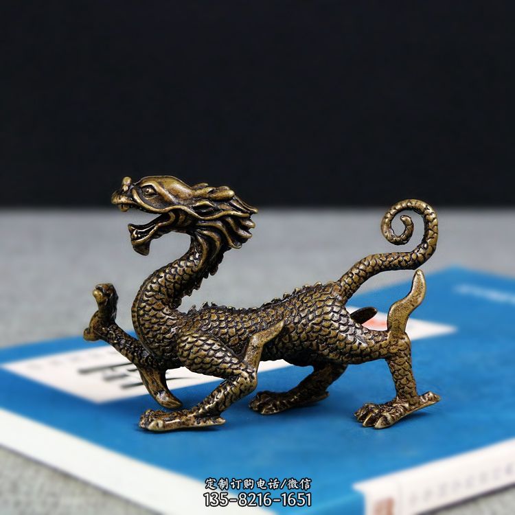 纯铜铸造青龙雕塑 纯铜铸造青龙雕塑