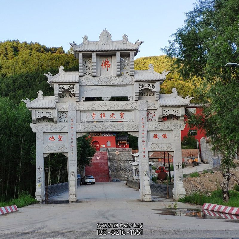 石牌坊建筑-石雕牌坊写话 石牌坊建筑-石雕牌坊写话