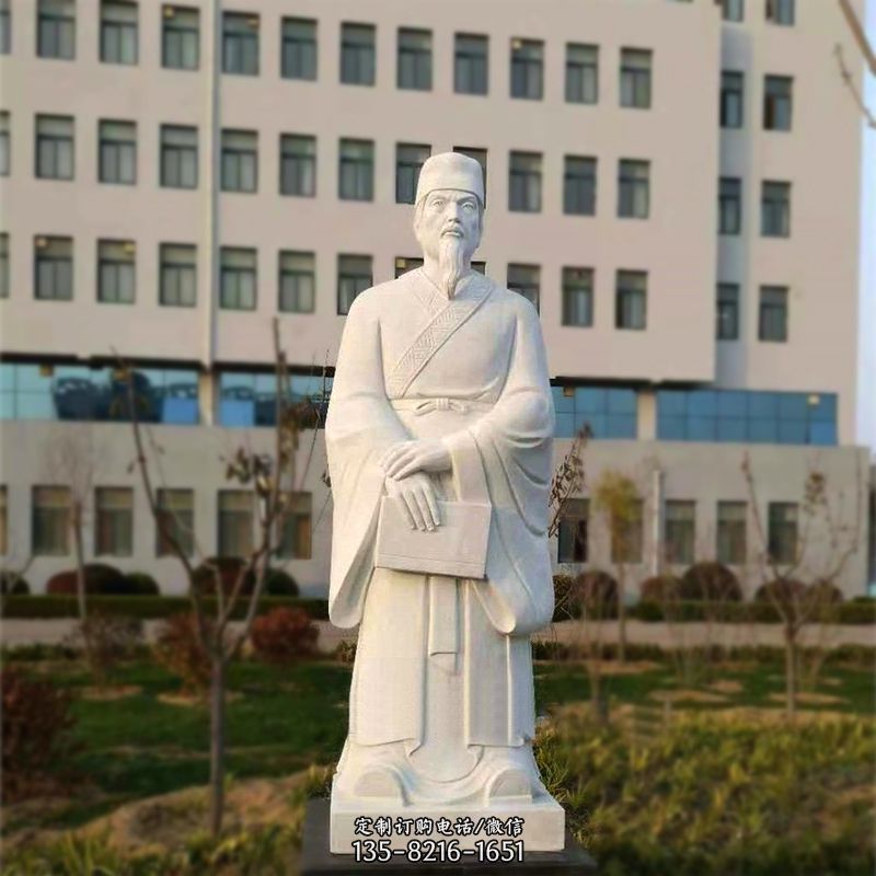 校园名人汉白玉龙8官网医院医学院古代著名人物雕像 校园名人汉白玉龙8官网医院医学院古代著名人物雕像