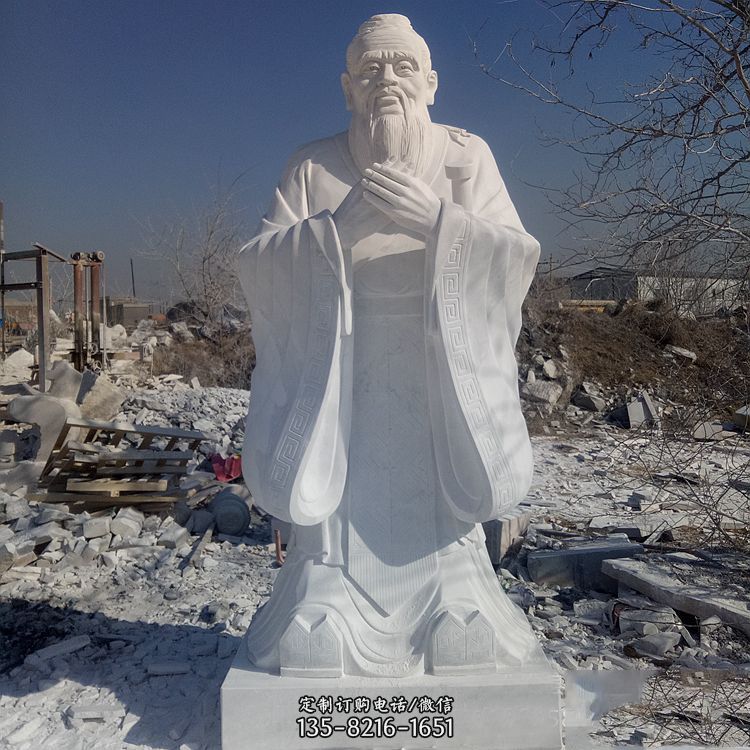夫子庙孔子青铜雕像 夫子庙孔子青铜雕像