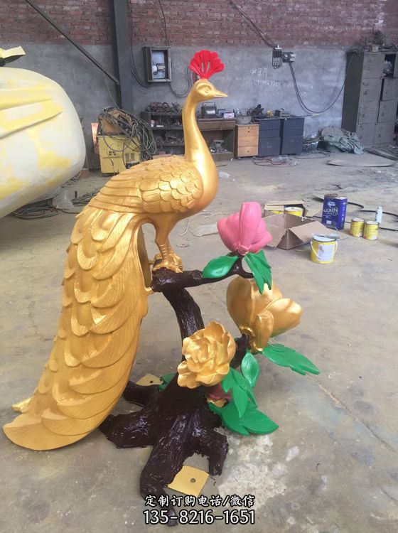 凤凰雕塑城市景观园林神兽百鸟之王铜雕 凤凰雕塑城市景观园林神兽百鸟之王铜雕
