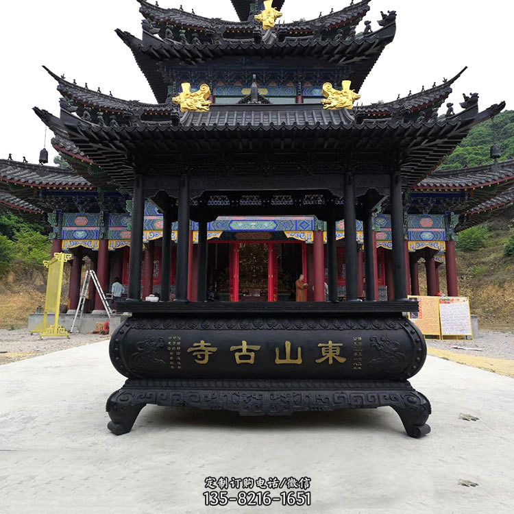 大型寺庙香炉龙8官网