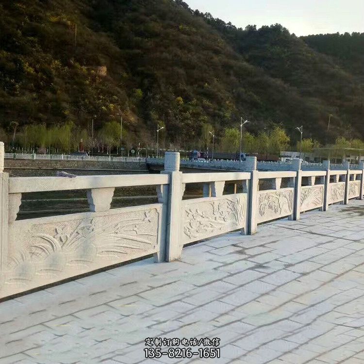 公园花岗岩石栏板 公园花岗岩石栏板