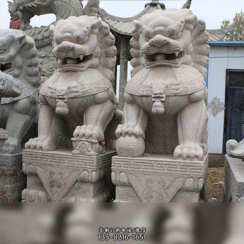 汉白玉天安门石狮子 汉白玉天安门石狮子