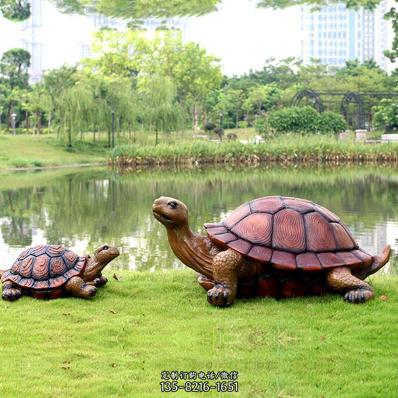園林仿真烏龜玻璃鋼池塘湖泊水景雕塑擺件 園林仿真烏龜玻璃鋼池塘湖泊水景雕塑擺件