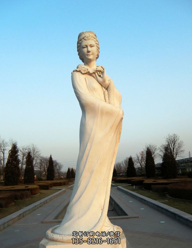 扬州跳舞的古代美女石雕加工公司跳舞的古代美女石雕设计 - 中源雕塑
