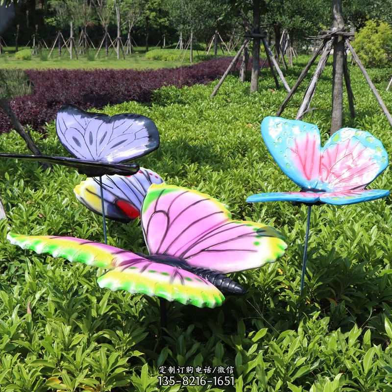 展翅的蝴蝶-蝴蝶纸浮雕立体