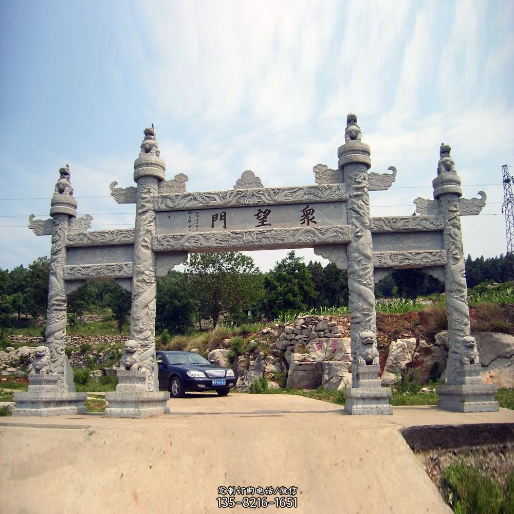 石雕栏杆 墙牌坊 石雕栏杆 墙牌坊