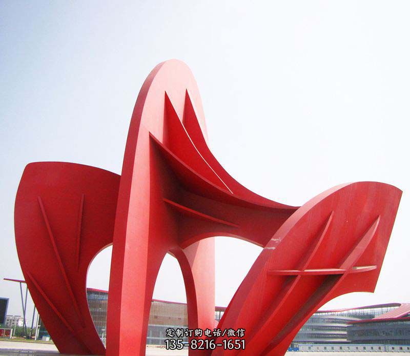 大型广场不锈钢抽象拱门雕塑 大型广场不锈钢抽象拱门雕塑