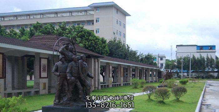 公園軍人人物銅雕 公園軍人人物銅雕
