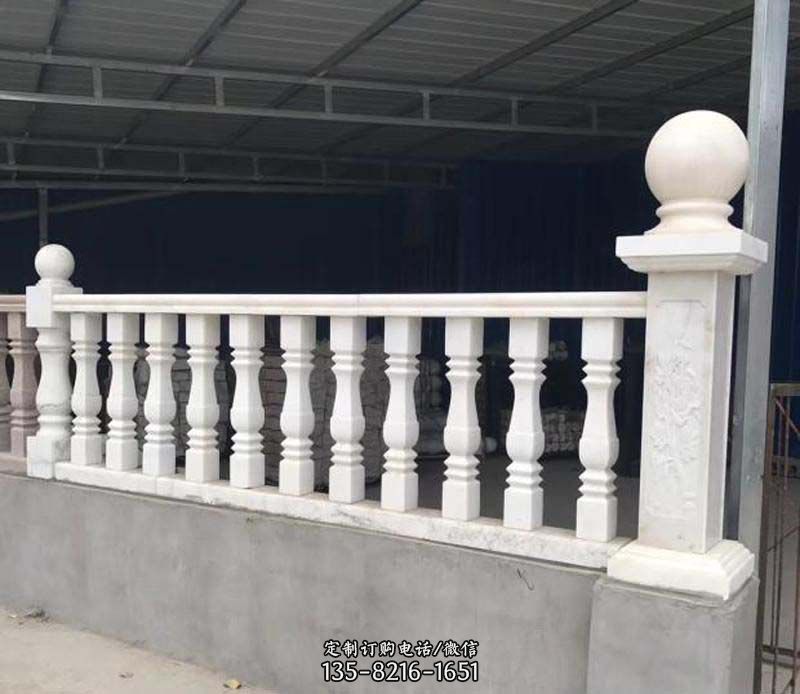 汉白玉栏杆景观雕塑 汉白玉栏杆景观雕塑