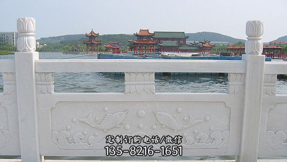 海边汉白玉栏板石雕 海边汉白玉栏板石雕