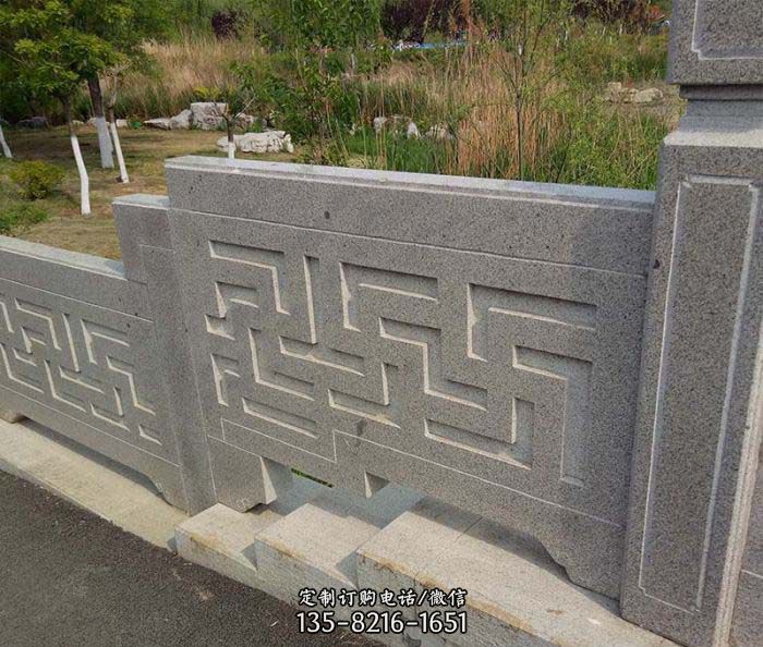 公園大理石欄板石雕 公園大理石欄板石雕