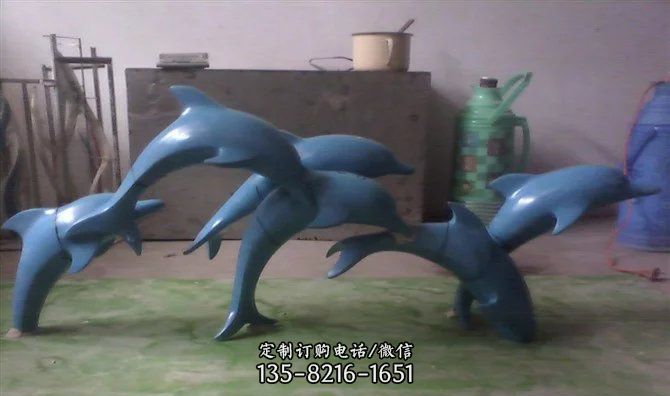 不锈钢海豚雕塑_1 不锈钢海豚雕塑_1