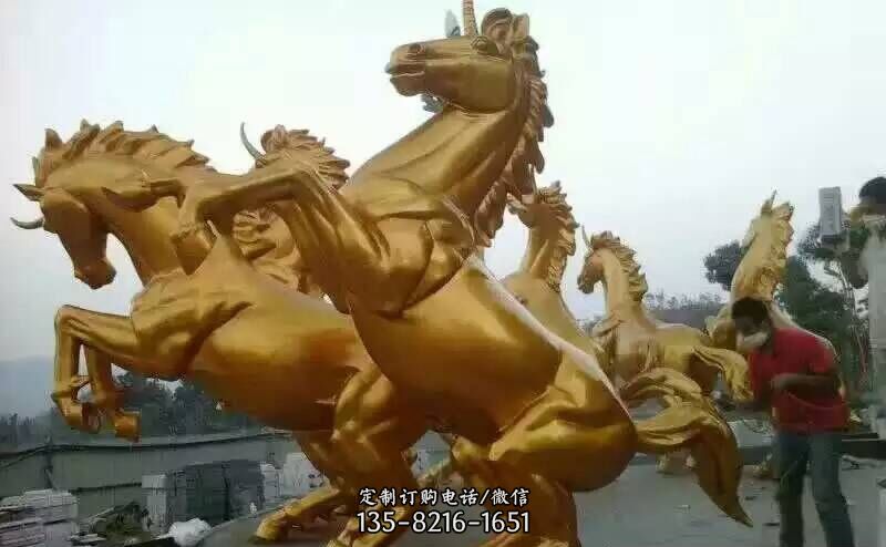 铜雕广场飞马雕塑 铜雕广场飞马雕塑