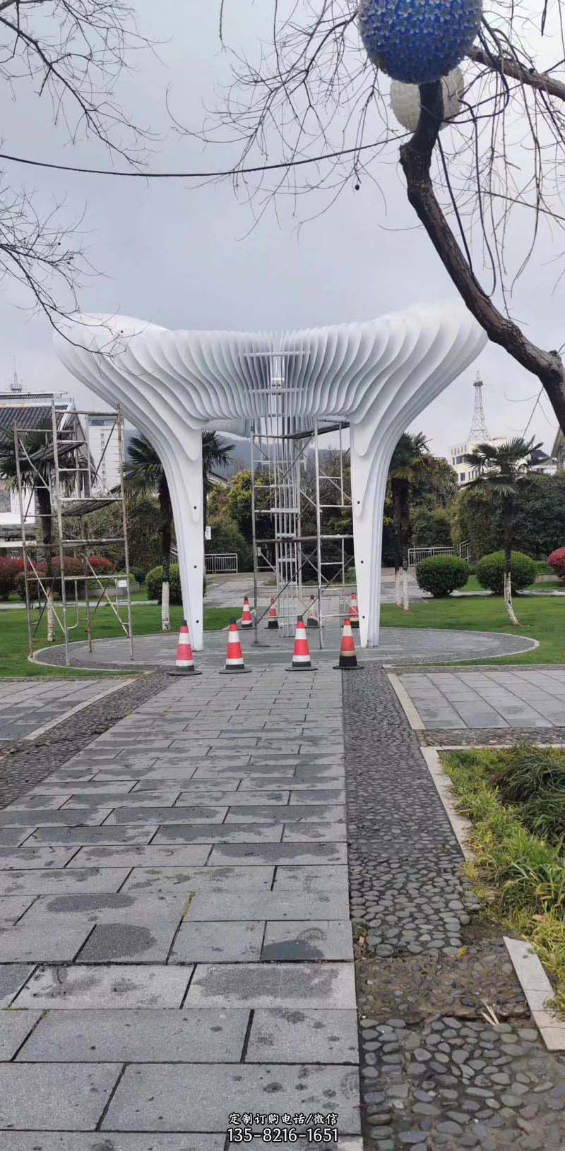 抽象拱门不锈钢雕塑 抽象拱门不锈钢雕塑