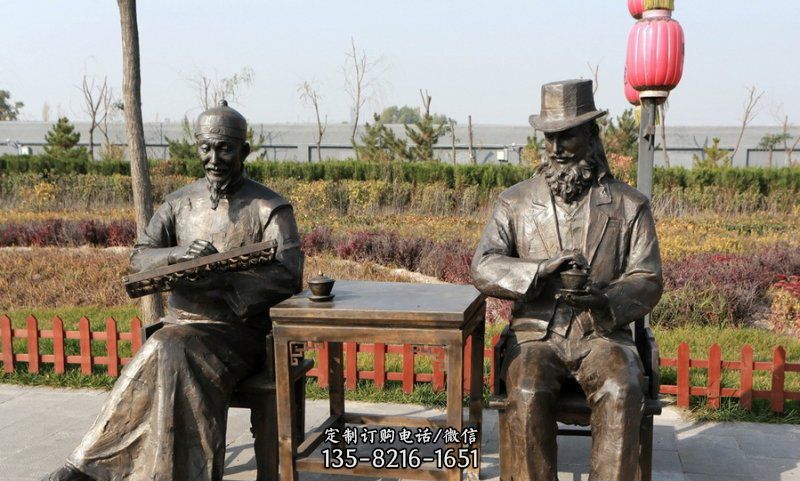 古代人物与西方人物铜雕 古代人物与西方人物铜雕