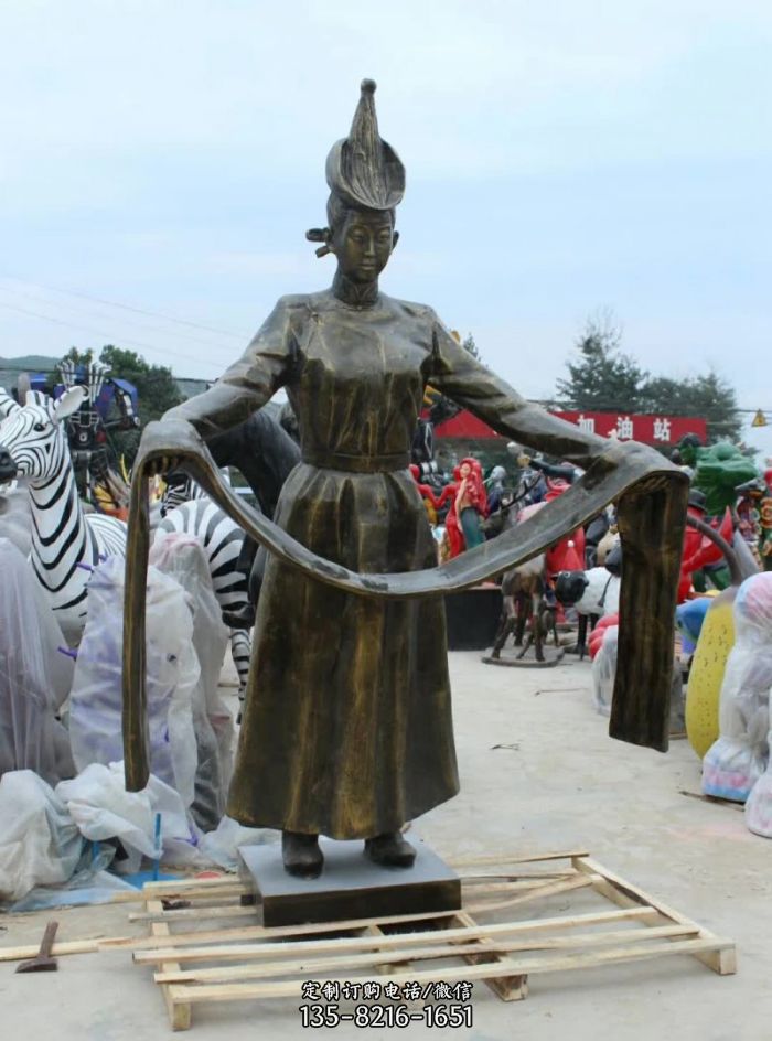少数民族人物铜雕_2 少数民族人物铜雕_2