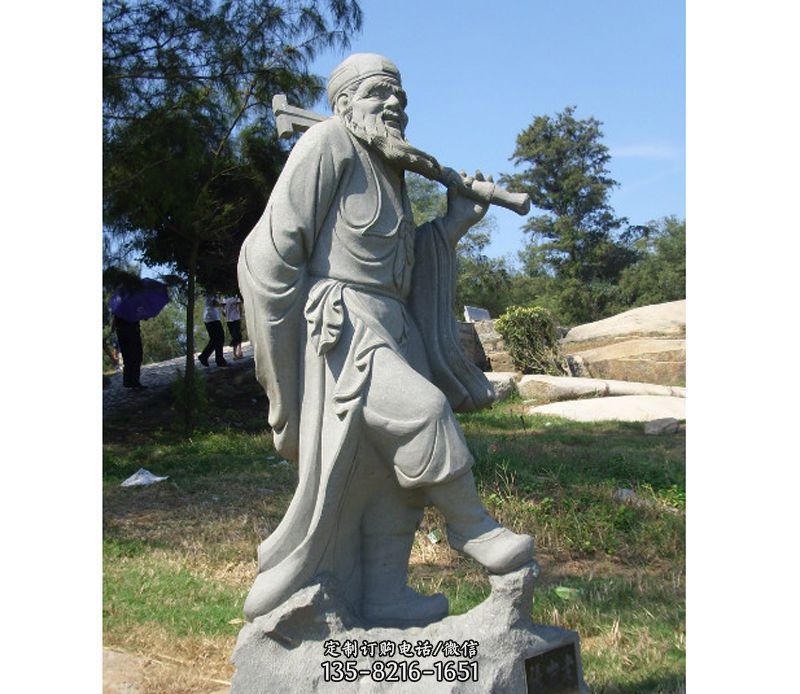 张果老八仙雕塑 张果老八仙雕塑