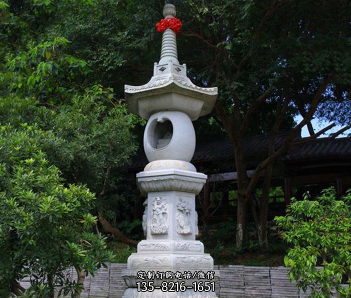 寺庙景观舍利塔石雕 寺庙景观舍利塔石雕