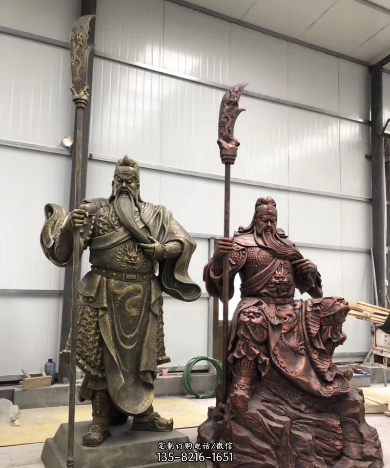 关公人物铜雕1 关公人物铜雕1