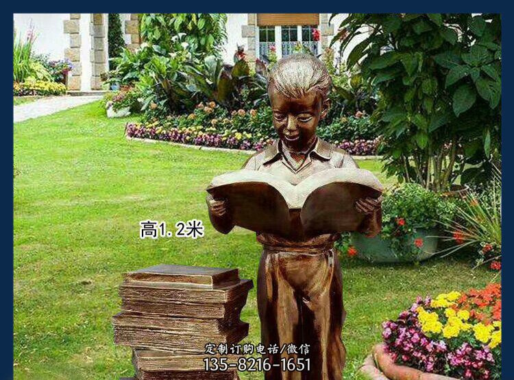 公园铜雕西方美女看书人物雕塑 公园铜雕西方美女看书人物雕塑
