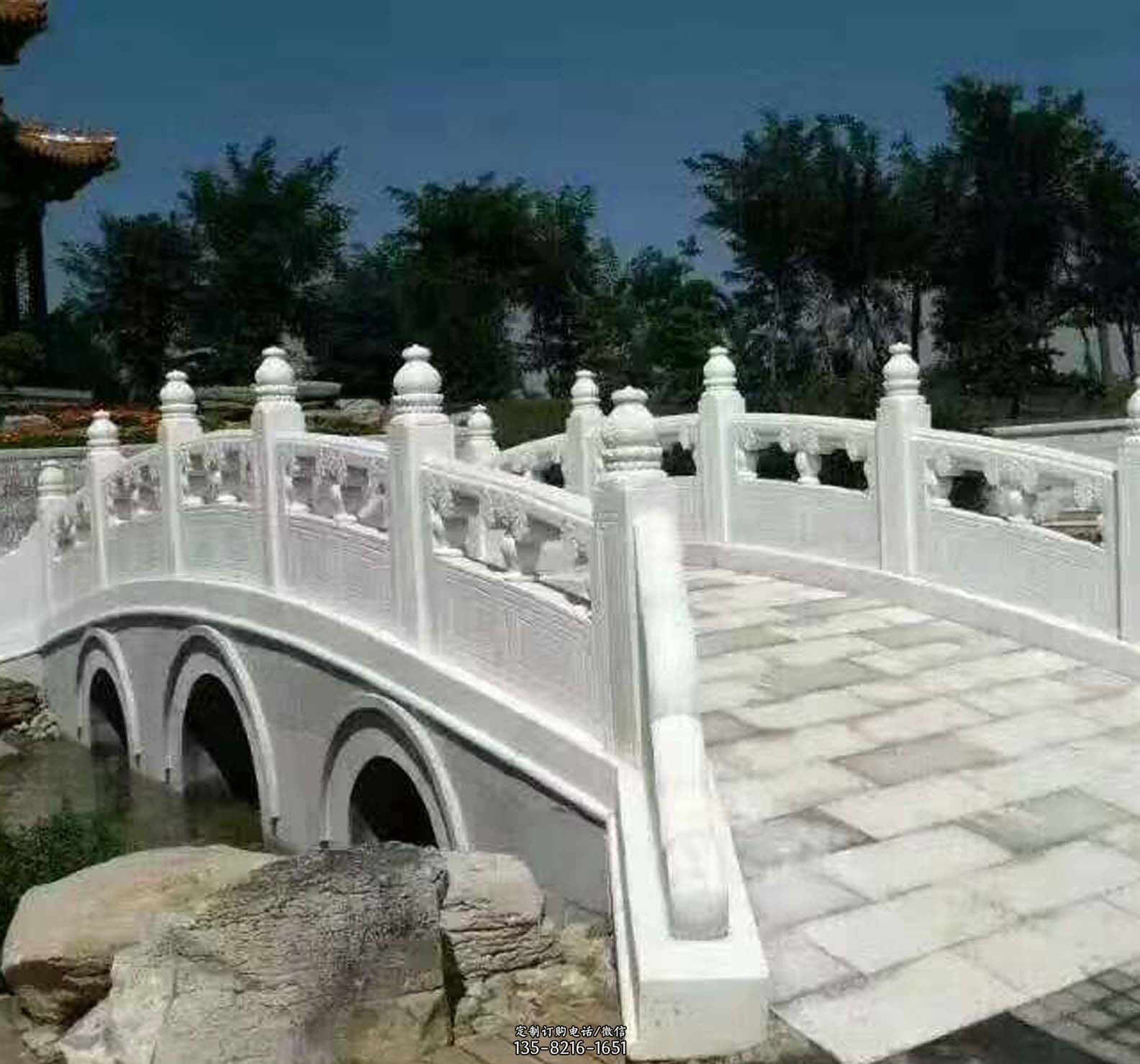 园林景观石桥雕塑