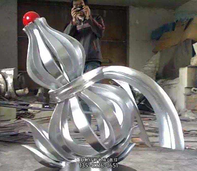 不锈钢葫芦雕塑 不锈钢葫芦雕塑