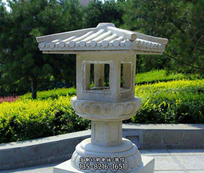 公园景观小型石灯雕塑 公园景观小型石灯雕塑