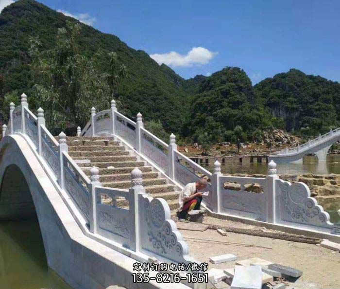 园林景观大理石桥栏板石雕_1 园林景观大理石桥栏板石雕_1