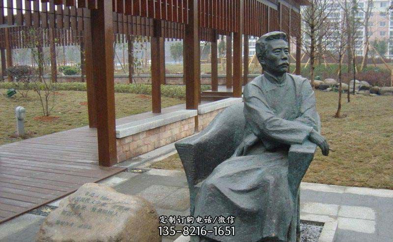 鲁迅近代名人铜雕 鲁迅近代名人铜雕