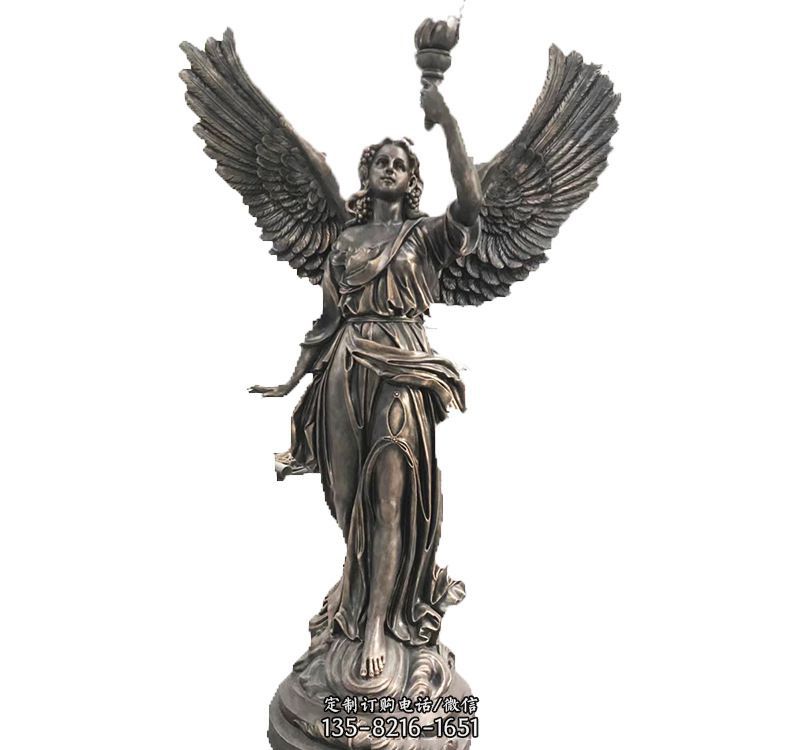 铸铜西方天使-西方天使人物龙8官网