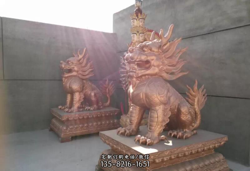 麒麟铸铜雕塑222 麒麟铸铜雕塑222