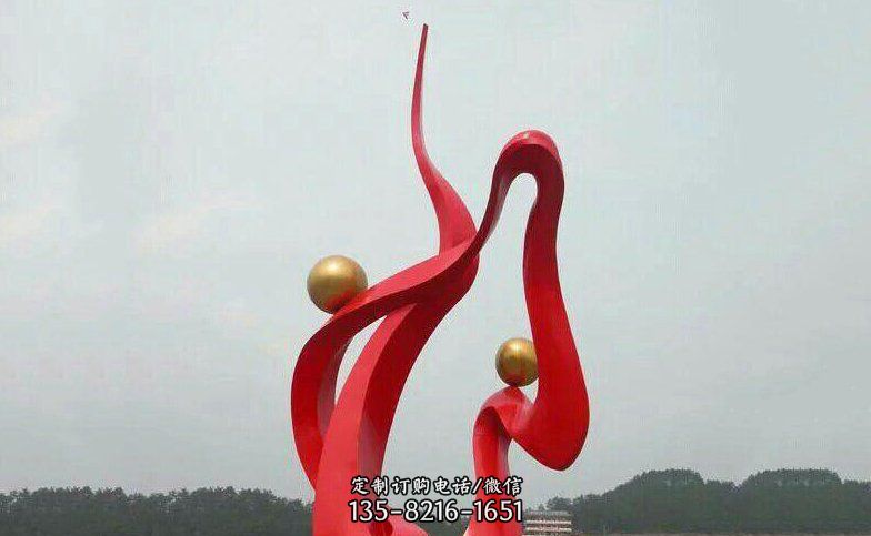广场不锈钢升腾抽象雕塑 广场不锈钢升腾抽象雕塑