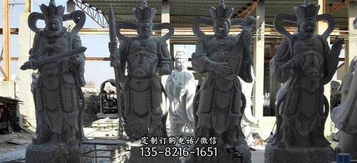 寺庙佛像四大天王石雕 寺庙佛像四大天王石雕