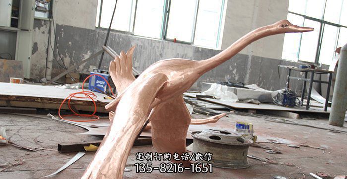 天鹅铸铜动物铜雕 天鹅铸铜动物铜雕