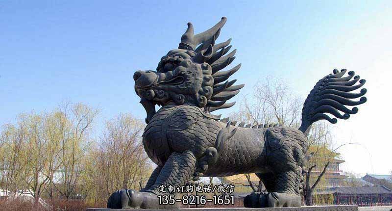 麒麟园林景观铜雕 麒麟园林景观铜雕