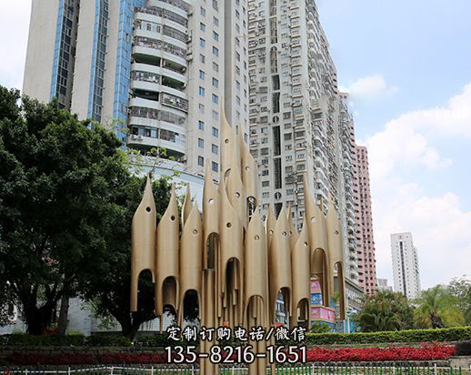 小区不锈钢钢笔造型雕塑 小区不锈钢钢笔造型雕塑