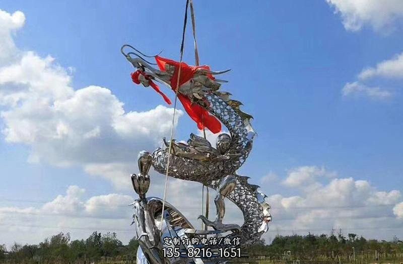 不锈钢广场抽象龙 不锈钢广场抽象龙
