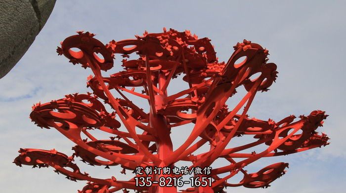 广场不锈钢大树雕塑 广场不锈钢大树雕塑