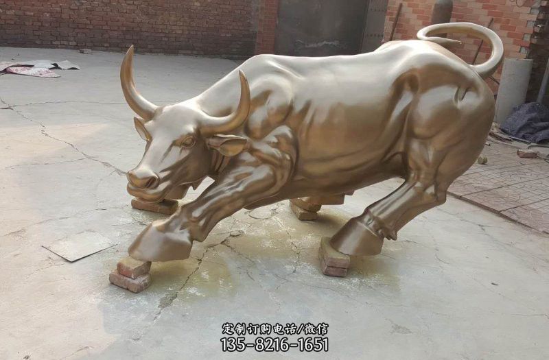 华尔街铜牛-东方华尔街牛熊同体雕像 华尔街铜牛-东方华尔街牛熊同体雕像