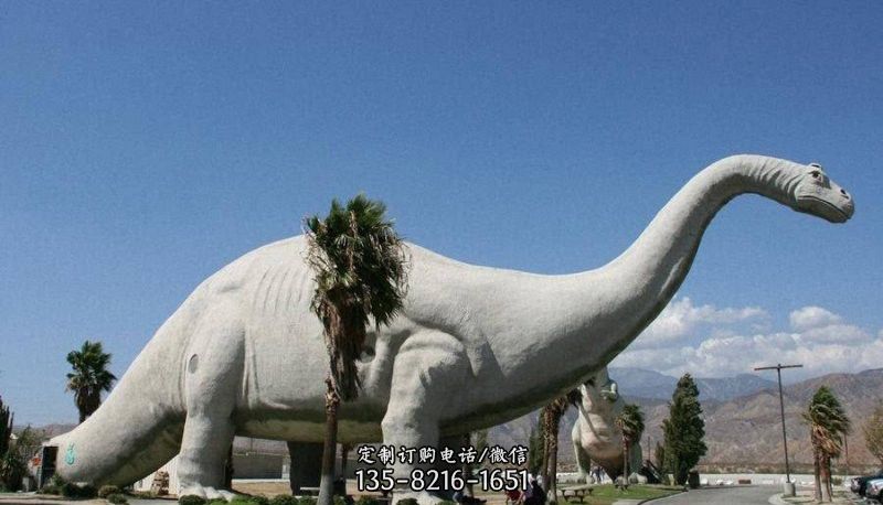 大型恐龙石雕-大型仿真恐龙公园雕塑