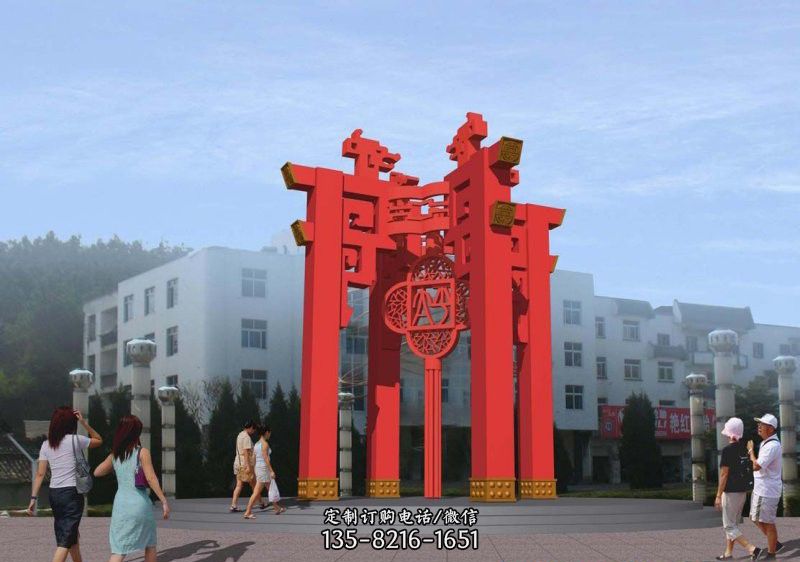 不锈钢广场大型抽象灯笼设计图雕塑 不锈钢广场大型抽象灯笼设计图雕塑