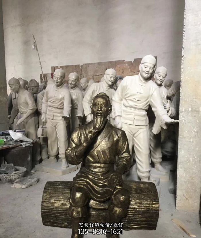 名匠鲁班铜雕-建院鲁班广场雕塑 名匠鲁班铜雕-建院鲁班广场雕塑