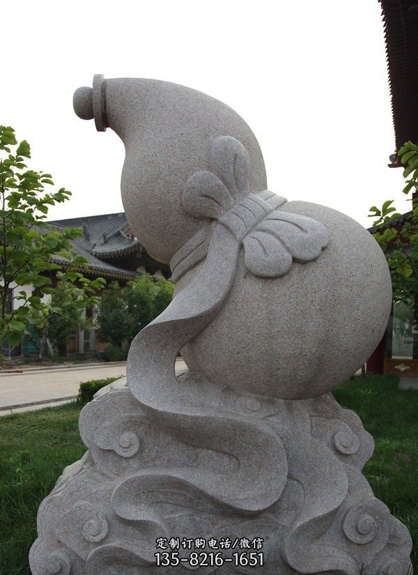 大理石葫芦雕塑 大理石葫芦雕塑