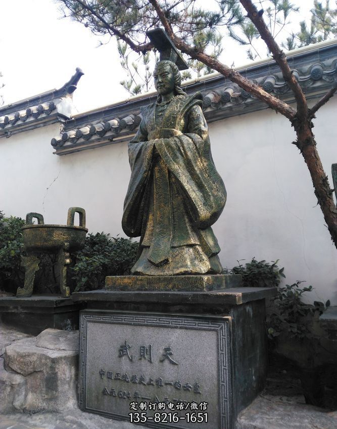 武则天铜雕-红山文化男性石雕像 武则天铜雕-红山文化男性石雕像