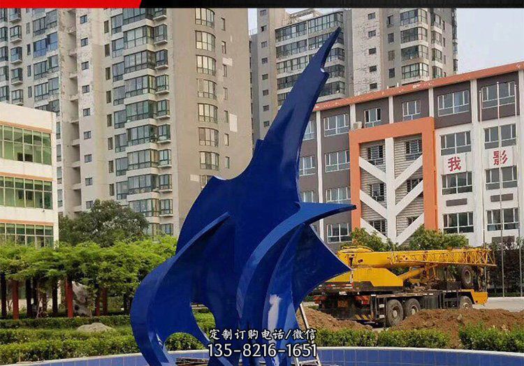 校园不锈钢扬帆起航雕塑 校园不锈钢扬帆起航雕塑
