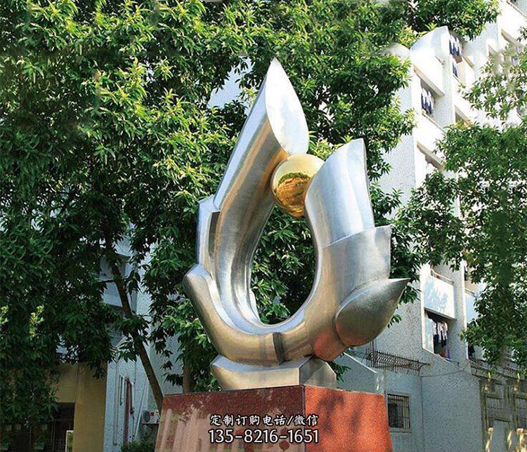 公园不锈钢手指景观雕塑1 公园不锈钢手指景观雕塑1