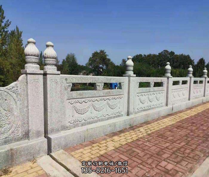公园景观大理石浮雕栏板 公园景观大理石浮雕栏板